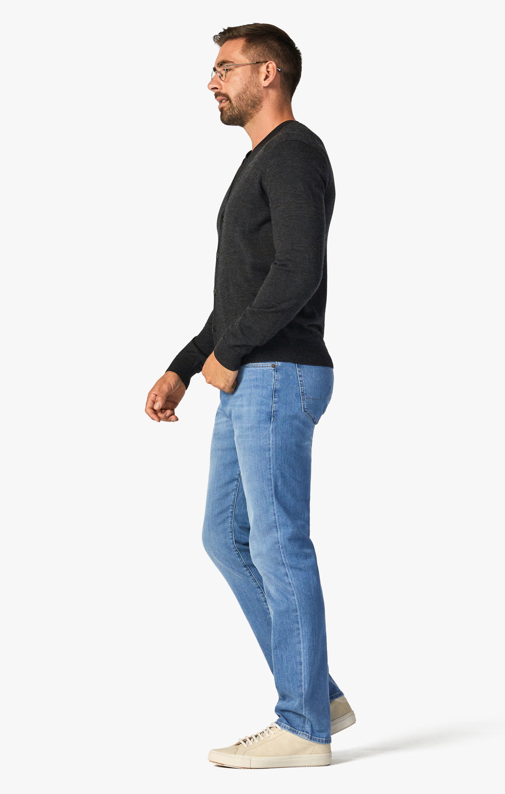 Charisma Relaxed Straight Jeans In Lt Soft Denim
