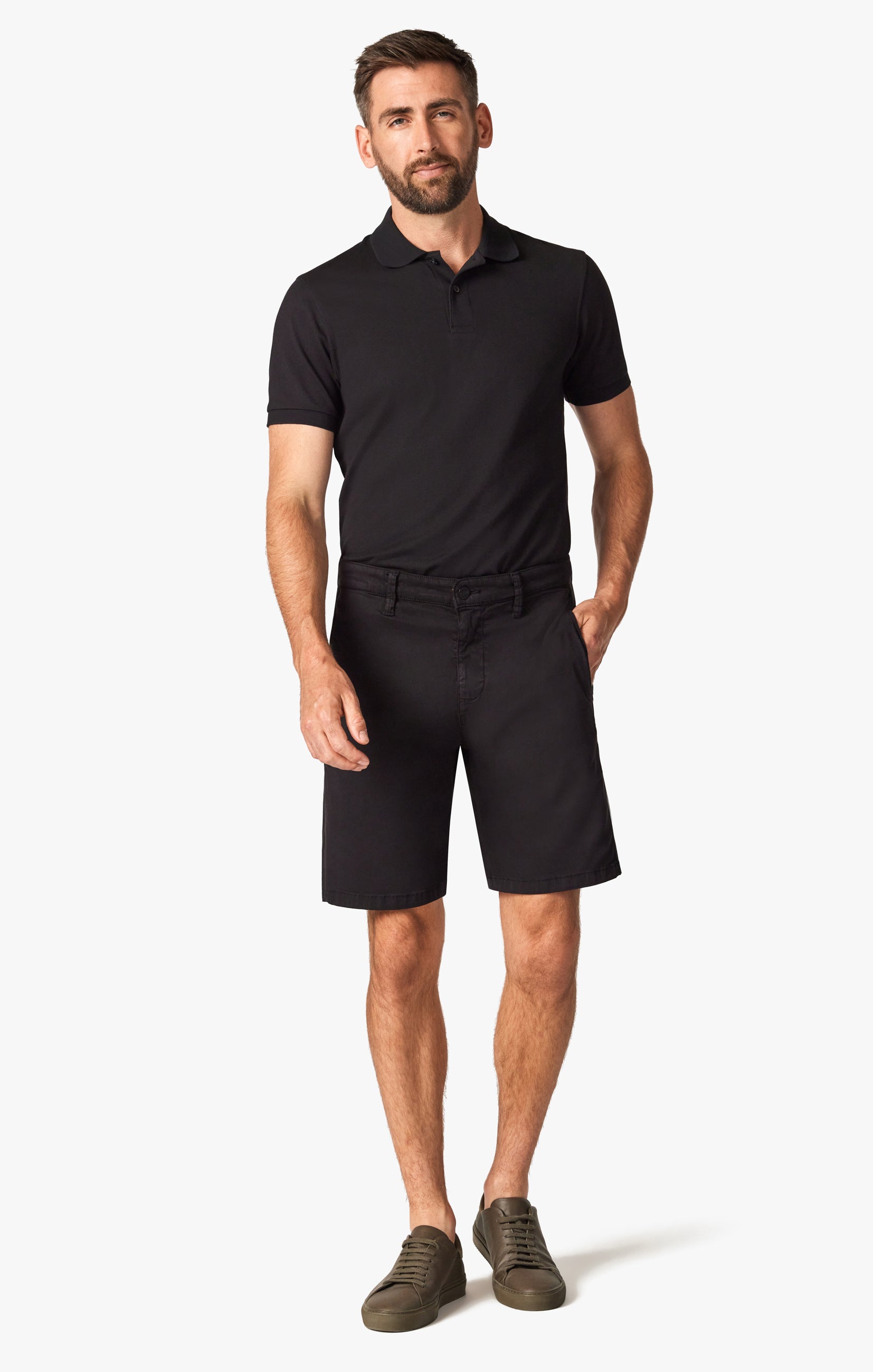 Nevada Shorts In Black Soft Touch Image 1