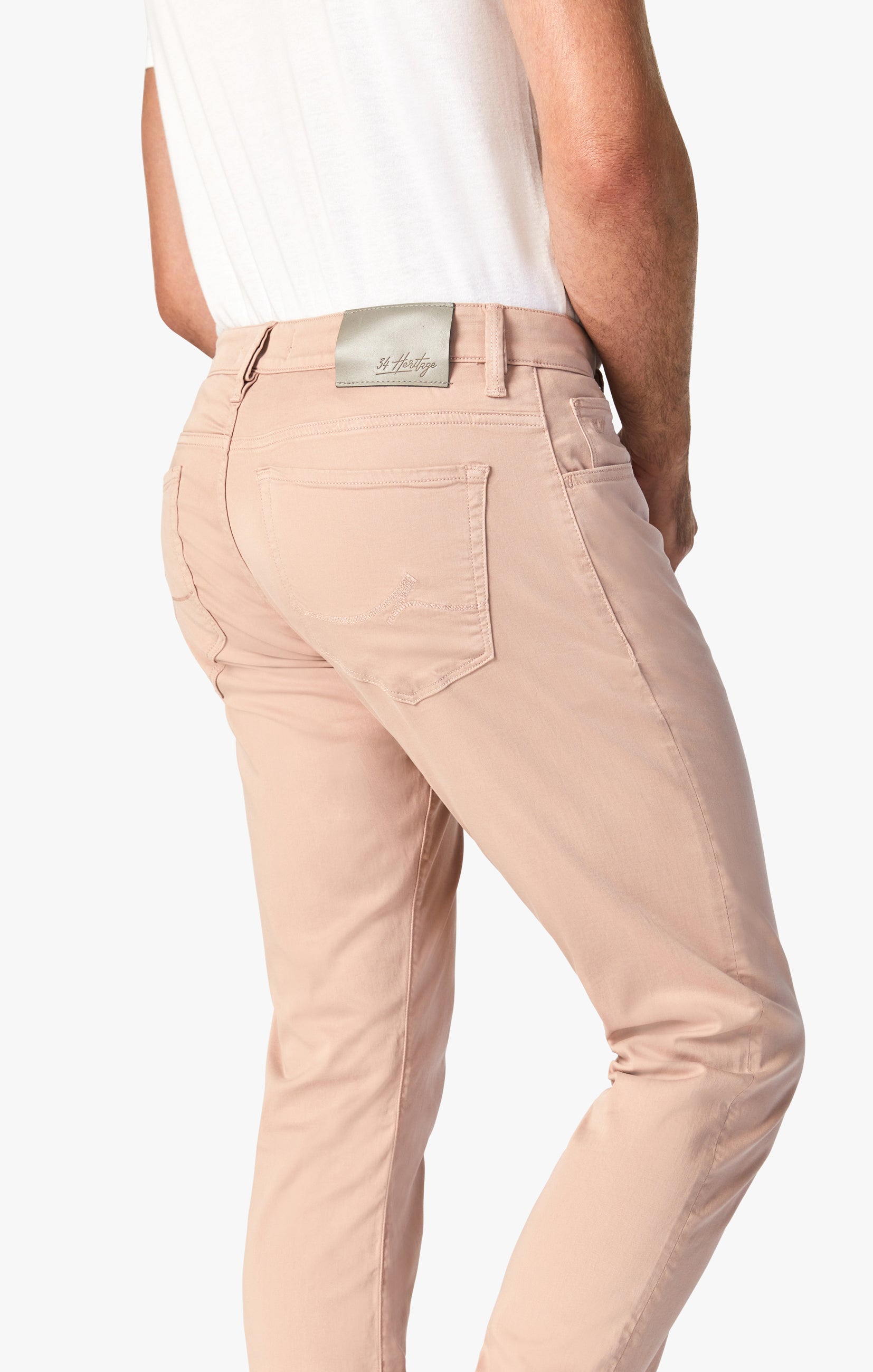 Courage Straight Leg Pants In Rose Twill Image 5